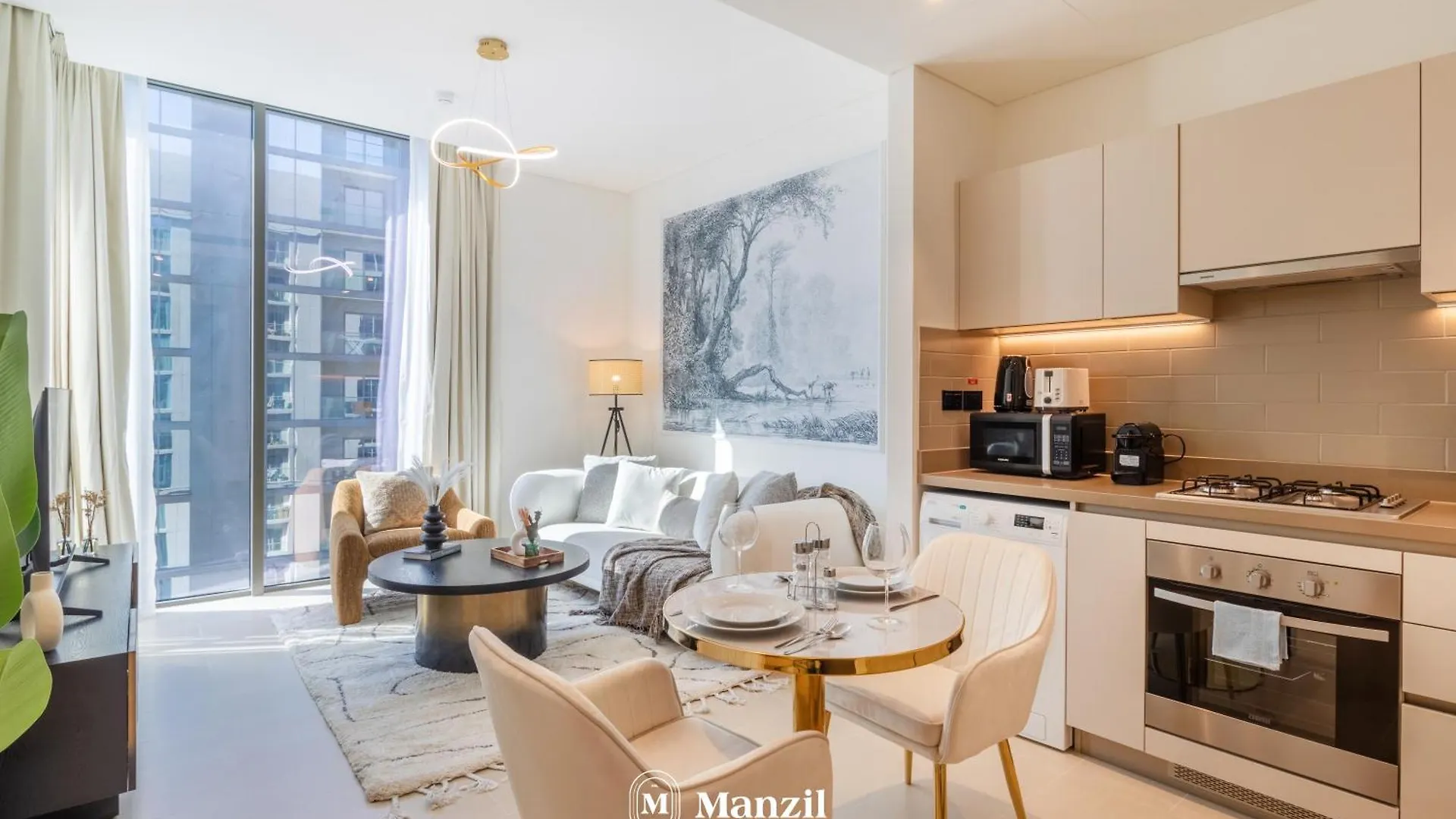 Manzil - 1Br Home In Sobha Hartland, 10 Mins Drive From Downtown Dubai Appartement