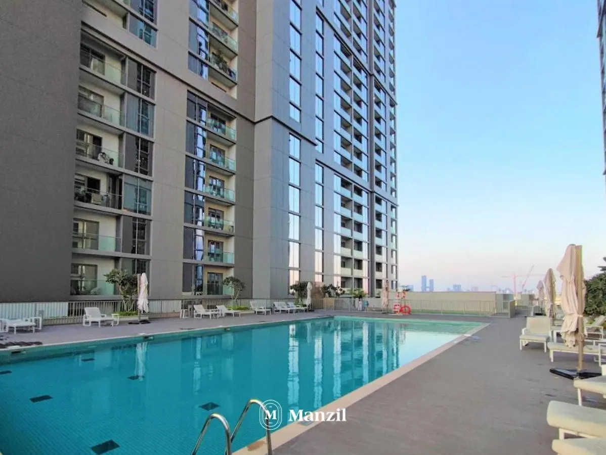 Manzil - 1Br Home In Sobha Hartland, 10 Mins Drive From Downtown Dubai Appartement